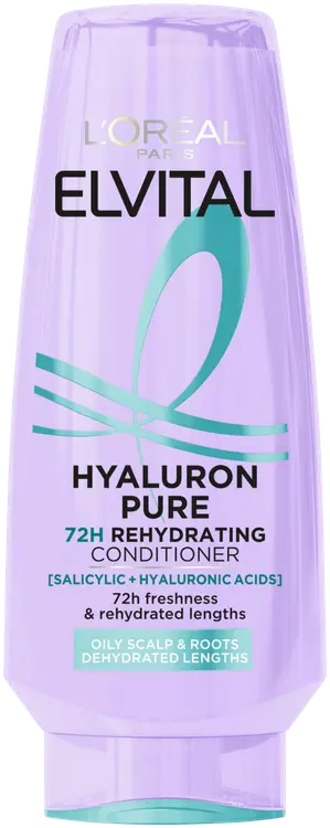 L'Oréal Paris Elvital Hyaluron Pure hoitoaine kosteutta kaipaaville hiuksille 200ml