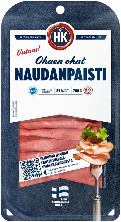 HK Ohuen ohut Naudanpaisti 200 g