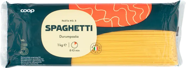 Coop Spaghetti pasta 1 kg