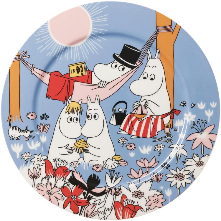 Moomin Arabia Perheen parissa tarjoilulautanen 30 cm