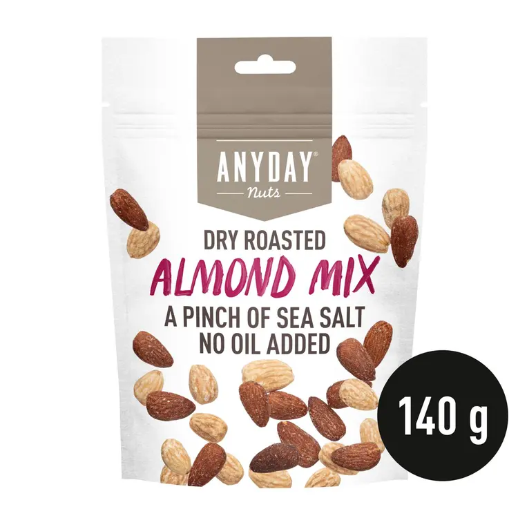 Anyday Nuts Almond Mix mantelisekoitus 140g
