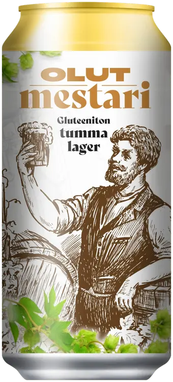 Stadin Panimo Oy Olutmestari Tumma Lager Gluteeniton 5,0% 0,44l
