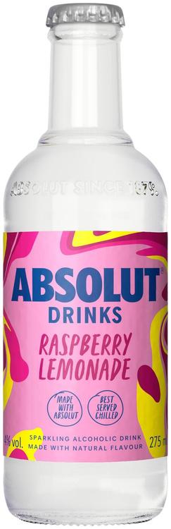 Absolut Drinks Raspberry Lemonade muu alkohoolne jook 275ml