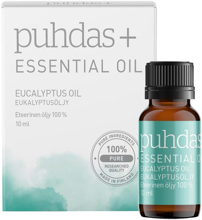Puhdas+ 100% Eteerinen Eucalyptusöljy 10ml
