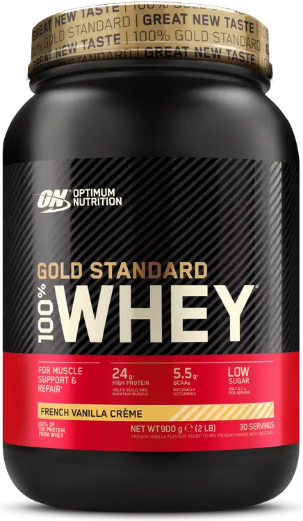 100% Whey Gold Standard Nutrition Vanilla 900g