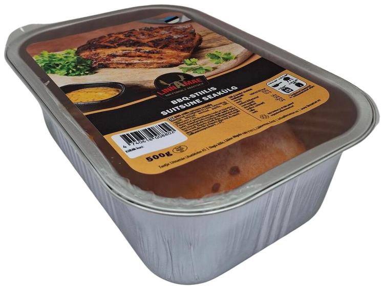 Linnamäe Lihatööst Bbq-Stiilis Suitsune Seakülg 500G