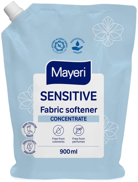 Mayeri sensitive pyykinhuuhteluaine täyttö 900 ml