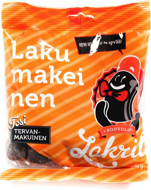 Kouvolan Lakritsi Lakumakeinen terva 150 g