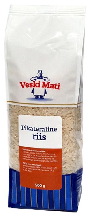 Pikateraline riis 500 g