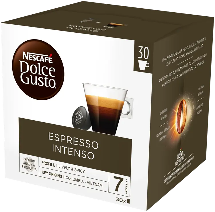 Nescafé Dolce Gusto 30kaps/210g Espresso Intenso kahvikapseli