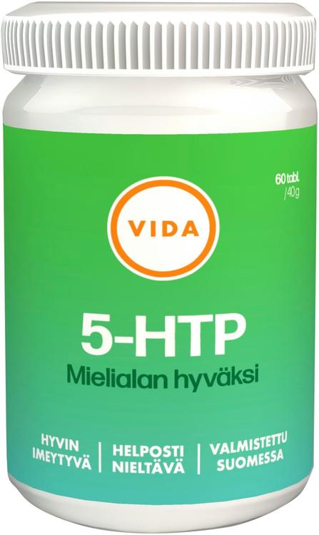 Vida ravintolisävalmiste 5-HTP 60 tablettia/ 40g