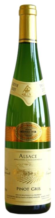 Alsace Medaille D'OR Pinot Gris KPN vein 12,5%vol 750ml