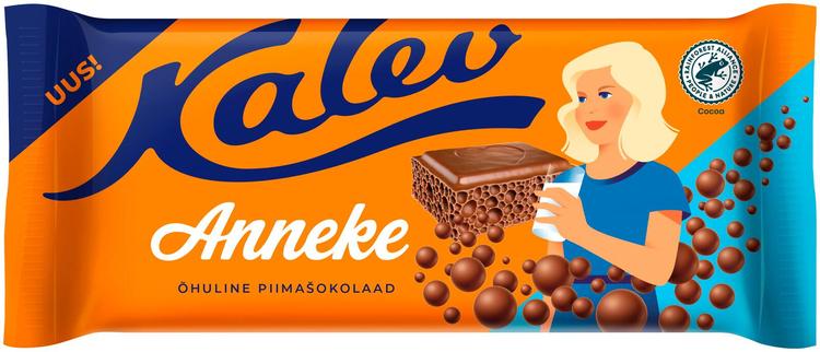 KALEV Anneke õhuline piimašokolaad 65g