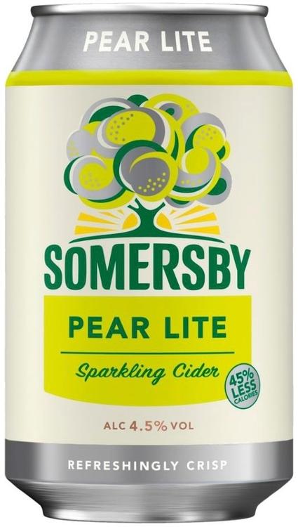Somersby Pear Lite päärynäsiideri 4,5 % tölkki 0,33 L