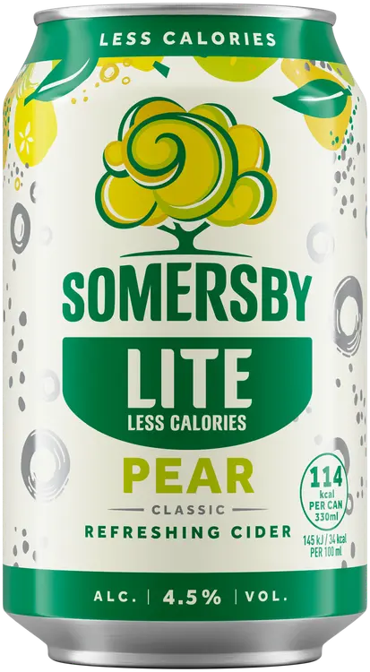 Somersby Pear Lite päärynäsiideri 4,5  til-% tölkki 0,33 L