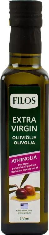 Filos 250ml athinolia ekstra-neitsytoliiviöljy
