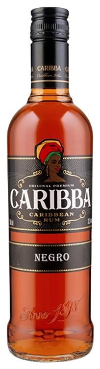 Caribba Negro rumm 37,5%vol 500ml