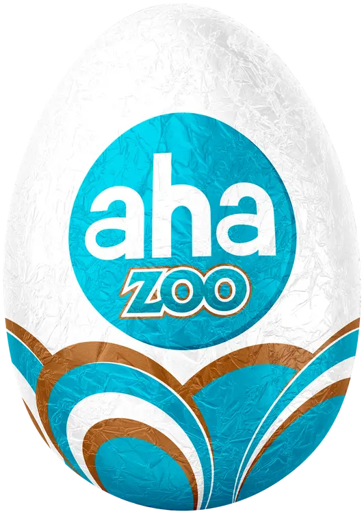 AHA ZOO yllätyksen sisältävä maitosuklaamuna 20 g