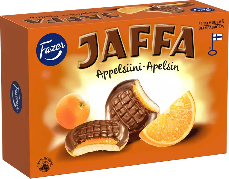 Fazer Jaffa Appelsiini leivoskeksi 300g
