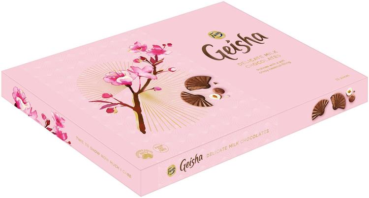 GEISHA PIIMAŠOKOLAADIKOMPVEKID 185G