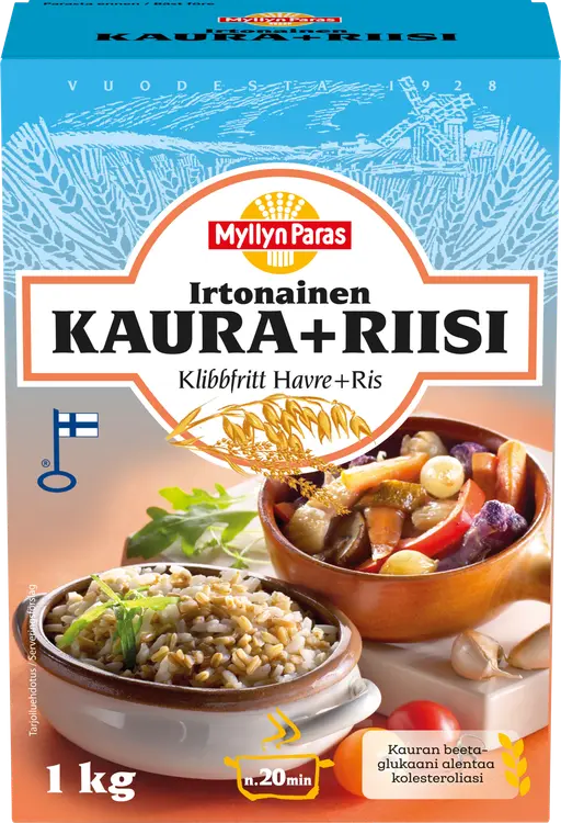 Myllyn Paras Irtonainen Kaura+Riisi 1 kg