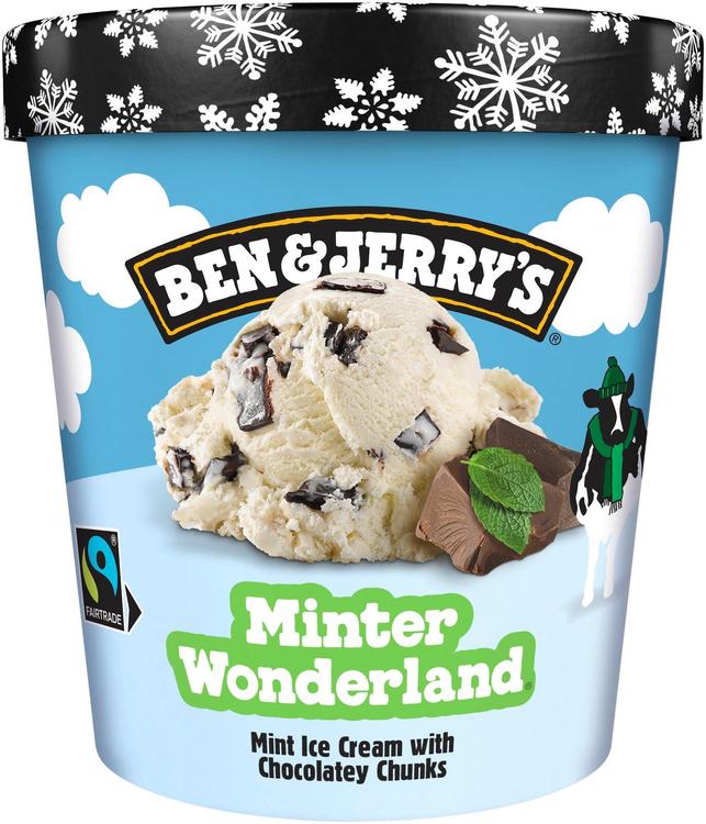 Ben & Jerry's Jäätelöpakkaus Minter Wonderland 465 ML