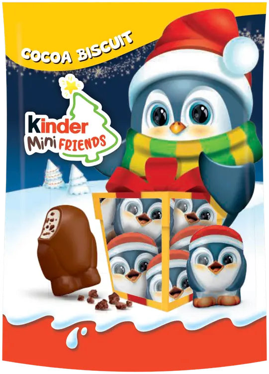 Kinder maitosuklaafiguuri maidosta ja kaakaokeksipaloilla 122g