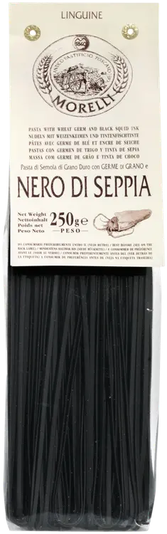 Morelli musta nauhapasta 250g