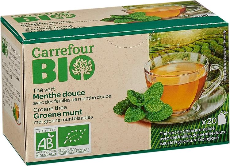 Carrefour Bio Sweet piparmünditee 20x1,6g