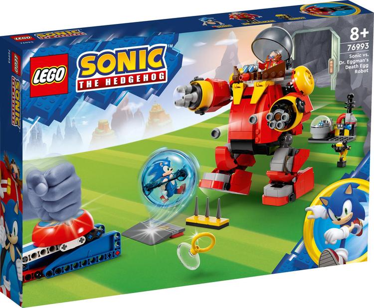 LEGO Sonic 76993 Sonic vs. tri Eggmanin Kuolemanmuna-robotti