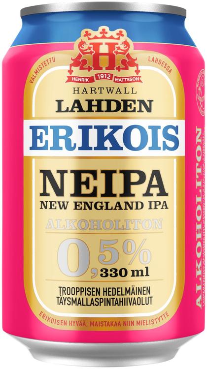 Lahden Erikois NEIPA olut 0,5% 0,33 l