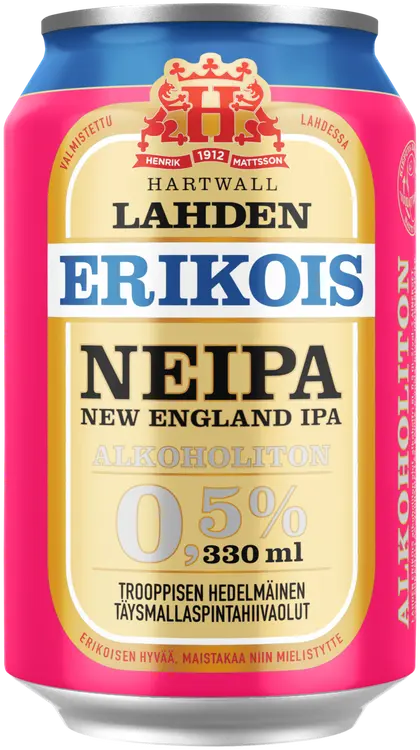 Lahden Erikois NEIPA olut 0,5% 0,33 l