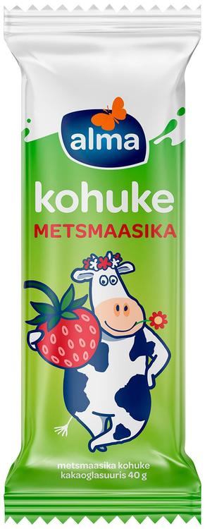 Alma kohuke metsmaasika kakaoglasuuris, 40g