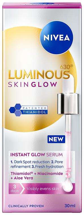 NIVEA 30ml Luminous630 Skin Glow Instant Glow Serum -kasvoseerumi