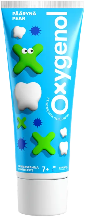 Oxygenol 75ml hammastahna päärynä 7+
