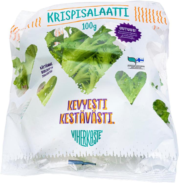 Krispi salaatti, Viherkaste