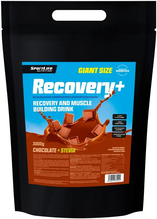 SportLife Nutrition Recovery+ 3kg suklaa palautusjuoma