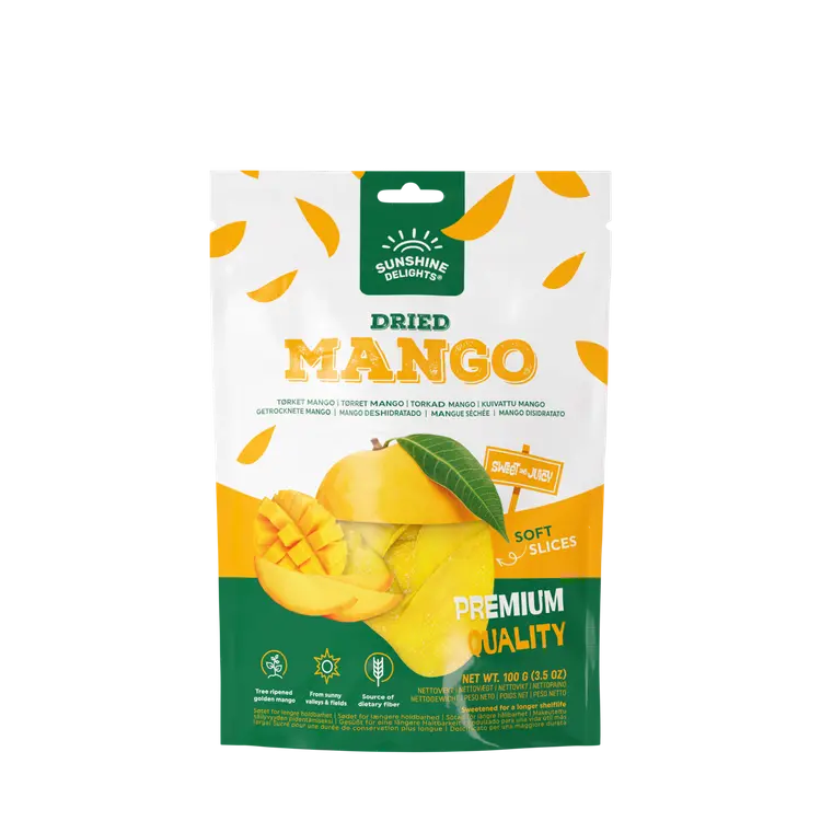 Sunshine Delights Kuivattu mango 100g