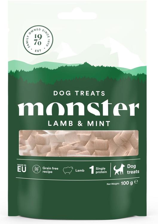 Monster Dog Treats Lamb&Mint 100g