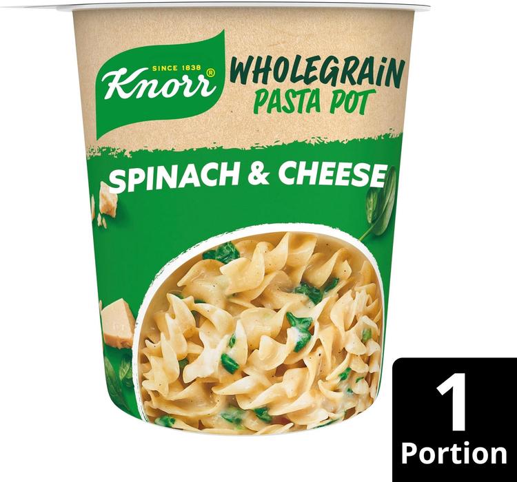 Knorr Wholegrain Spinach & Cheese Snack Pot 60 g