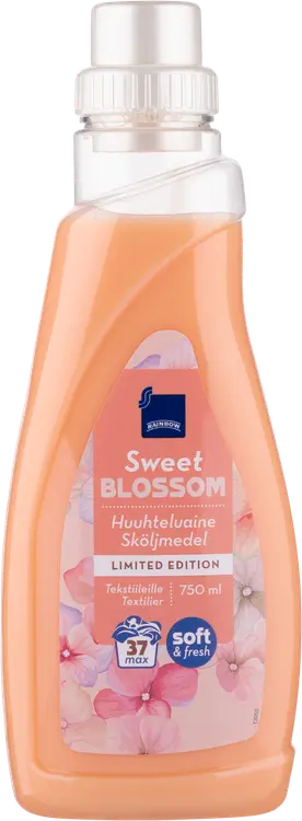 Rainbow tekstiilien huuhteluaine Sweet Blossom 750 ml