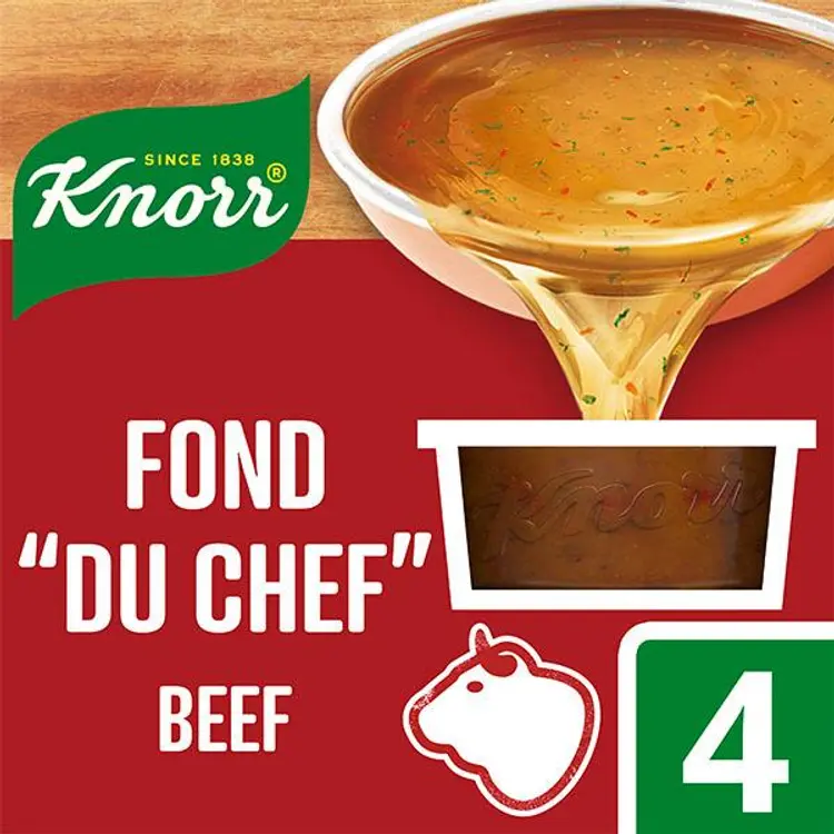 Knorr Naudanliha-annosfondi Fond "du Chef" 4x28g