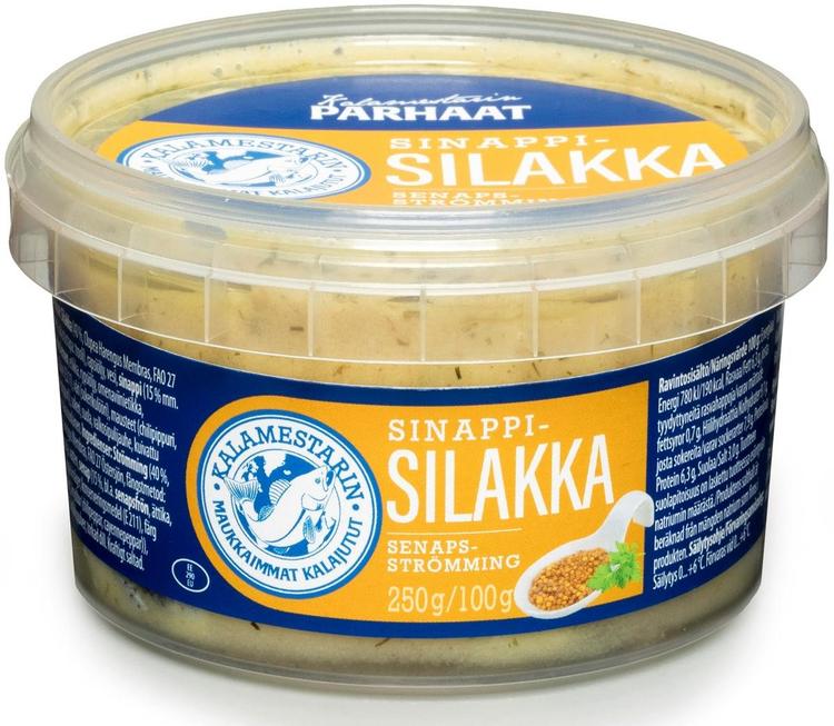 Kalamestarin Sinappisilakka 250/100g