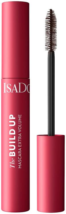 IsaDora The Build Up Mascara Extra Volume, Dark Brown 9 ml