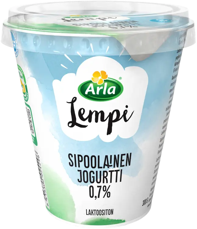 Arla Lempi Sipoolainen laktoositon 0,7% rahkajogurtti 300 g