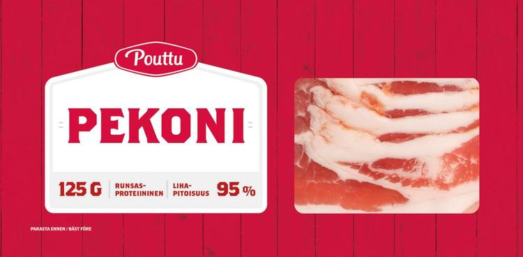 Pouttu Pekoni 125g