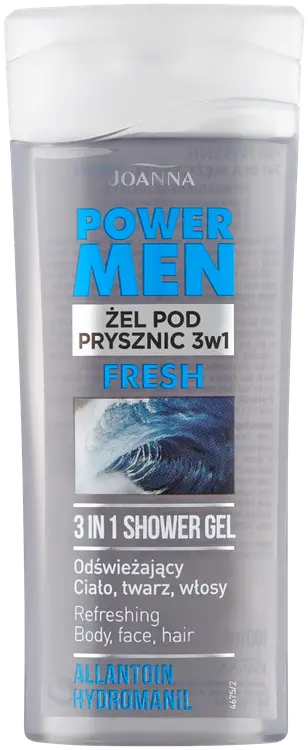 Power Men 3 in 1 suihkugeeli fresh 100ml