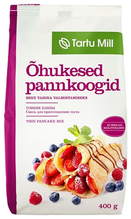 Õhukese pannkoogitaigna jahusegu 400 g