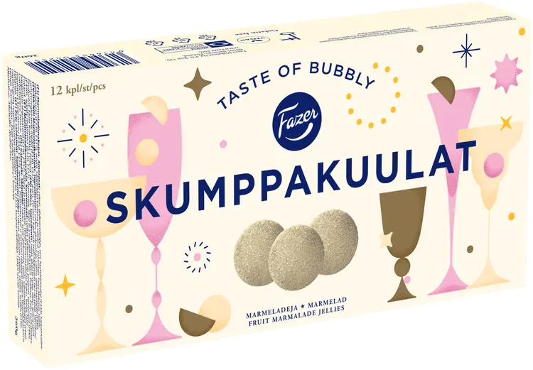 Fazer Skumppakuulat makeisrasia 260g