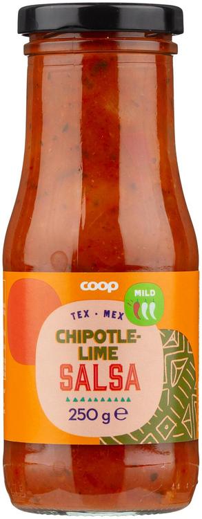 Coop salsakastike mieto Chipotle & Lime 250 g